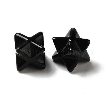 Природные обсидиана бусы G-A206-01B-19-1