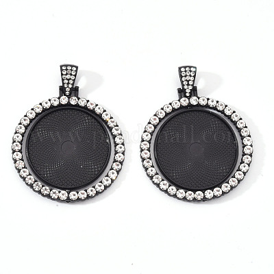 Сеттинги для кулона(кабошонов) X-PALLOY-S107-005EB-RS-1