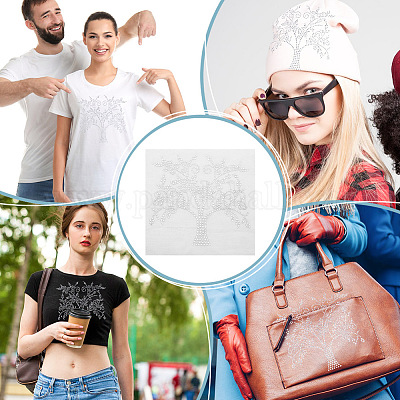 Древо жизни стекло исправление горный хрусталь DIY-WH0419-59-1