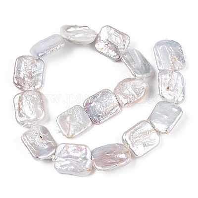 Природные Кеши жемчуг пряди PEAR-S020-D08-1