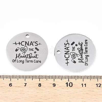 Подвески из нержавеющей стали 201 STAS-T064-38P-4-1