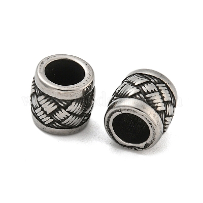 Колонна 304 нержавеющая сталь европейские бусины STAS-E214-10AS-07-1