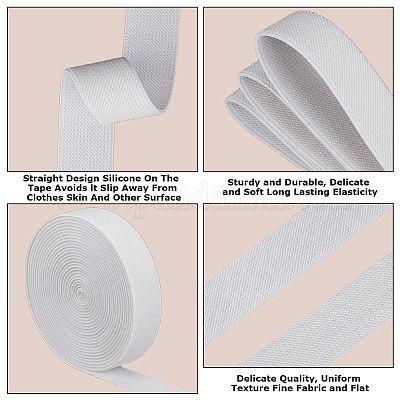 Полипропиленовый утолщенный широкий эластичный шнур&nbsp;EW-GF0001-02B-1