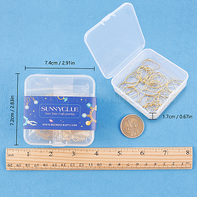 Латунные соединительные колечки&nbsp;KK-SC0001-23G-1