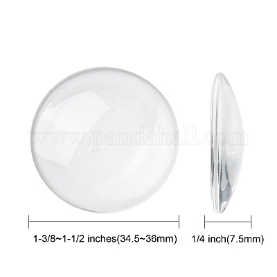 Acrylic Sphere/Plexiglass Ball - Transparent/Clear - 1-3/8 Diameter (Pack  of 5)