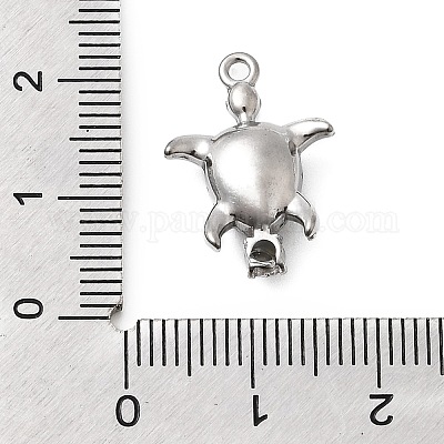 Подвески из нержавеющей стали 304 с микропаве из стразов STAS-G369-07P-1