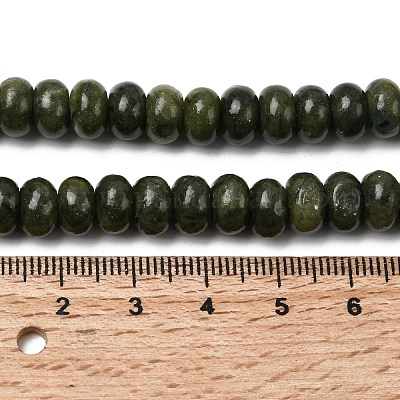 Тайвань природного нефрита бисер нитей&nbsp;G-A280-A14-02-1