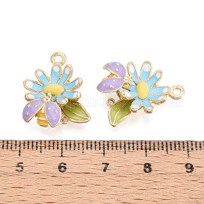 Подвески из эмали и сплава ENAM-T022-41KCG-02-1