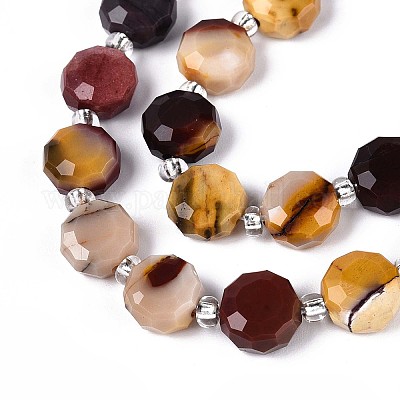 Природные mookaite бисер нитей G-B153-B19-1