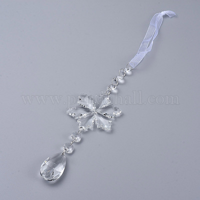 Хрустальная люстра призмы AJEW-G025-B04-1