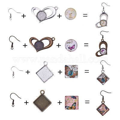 DIY серьги решений DIY-SC0006-80-1