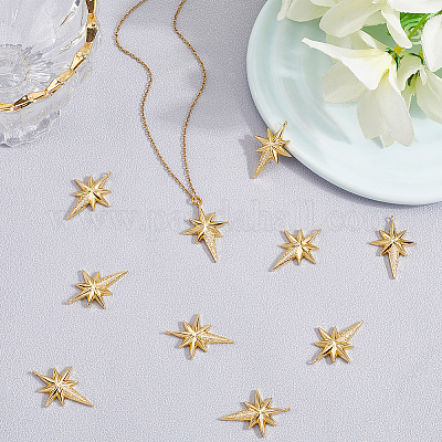 10шт латунные подвески с микропаве и кубическим цирконием KK-BBC0018-47-1