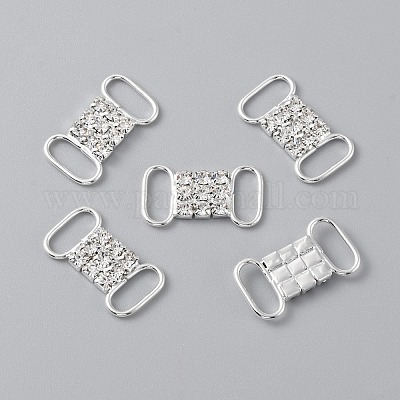 Латунь горный хрусталь пряжки FIND-WH0111-390A-1