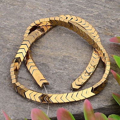 Гальванические стрелки немагнитные нити шарик синтетический гематит G-E295-10B-1