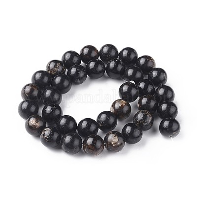 Природного биотита нитей бисера&nbsp;G-L528-06A-1