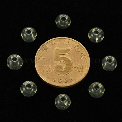 Прозрачные акриловые бусины MACR-S370-A6mm-728-1