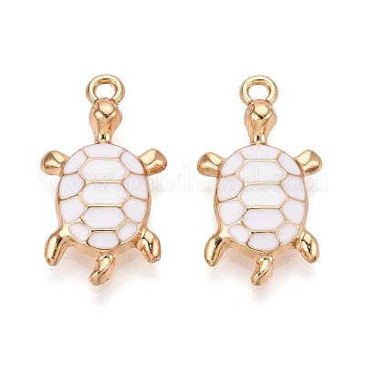 Подвески из эмали и сплава PALLOY-T092-26G-02-1