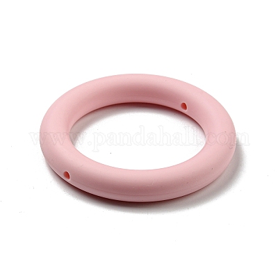 Кольцо из силиконовых фокусных бусин SIL-R013-02F-1