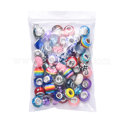 Европейские бусины из акрила FPDL-S015-04F-1