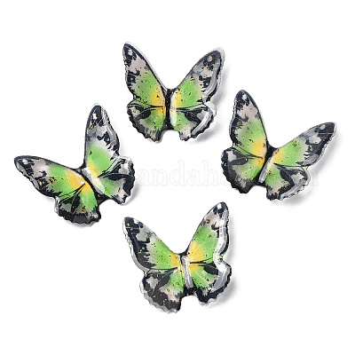 Кабошоны из полупрозрачной смолы CRES-M023-02B-1