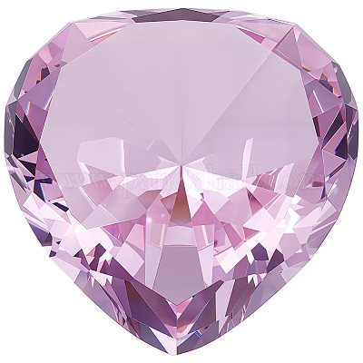 K9 стеклянные стразы сердечки украшения DJEW-WH20001-06B-1