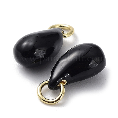 Латунь эмаль подвески KK-R148-07G-05-1