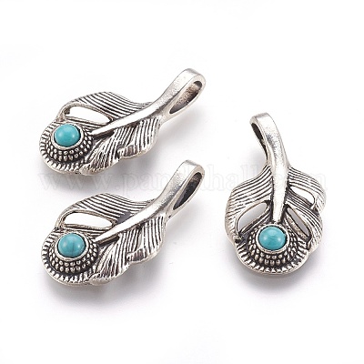 Сплавочные подвески тибетского стиля PALLOY-E465-01AS-1