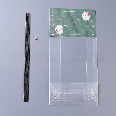 Пластиковый прозрачный подарочный пакет OPP-B002-I01-1