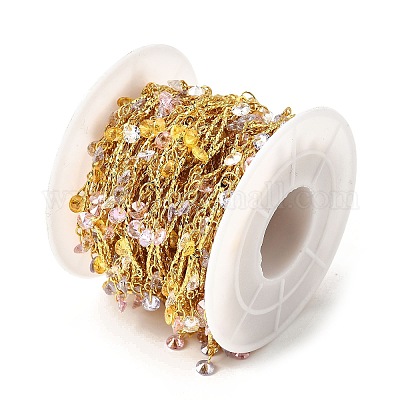 Латунные плоские круглые звенья цепи CHS-H112-17G-1