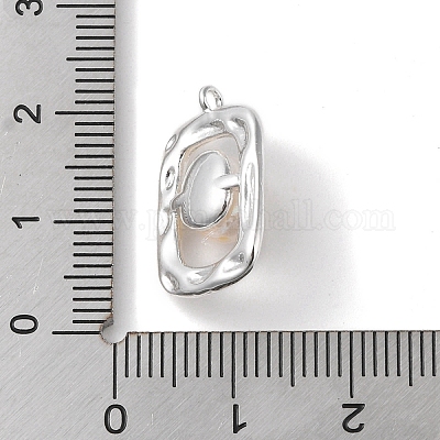 Подвески из картофеля с натуральным пресноводным жемчугом KK-G491-21S-1