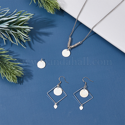 4 шт. 925 подвески из стерлингового серебра STER-DC0001-37-1