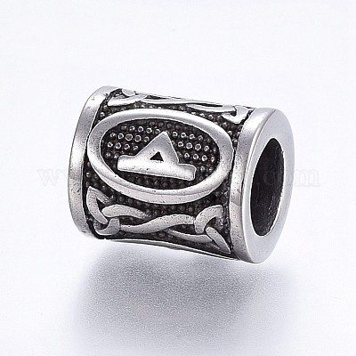 Бусины из нержавеющей стали 304 STAS-X0017-24AS-1