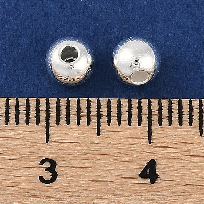 Пластиковые круглые бусины ccb&nbsp;ALUM-U001-08D-03-1