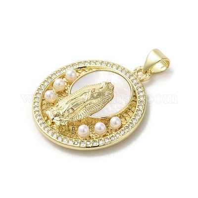 Латунные подвески из ракушек KK-I708-16C-G-1