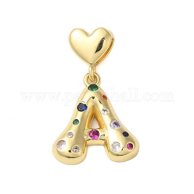 Покрытие стойки латунь микро паве прозрачные перданты из кубического циркония KK-C067-12G-A-1