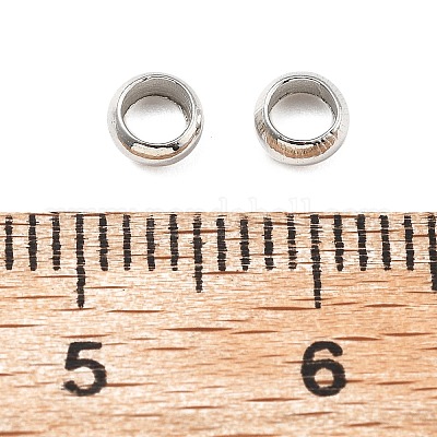 Зажимные бусины из латуни KK-S509-01P-05-1