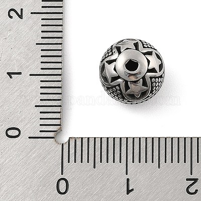 Бусины из нержавеющей стали 304 STAS-S173-25AS-1