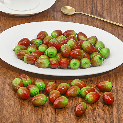 Мини-модель из пенопласта с имитацией оливы DJEW-WH0042-23-1