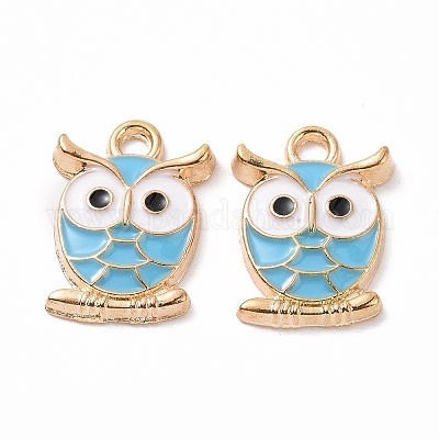 Подвески из эмали и сплава&nbsp;ENAM-B054-02G-03-1