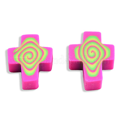 Бусины из полимерной глины  CLAY-T020-30F-1