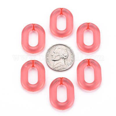 Прозрачные акриловые связывая кольца MACR-S373-19-B02-1