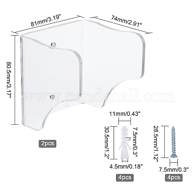 Акриловые подставки для гитары ODIS-WH0011-47-1