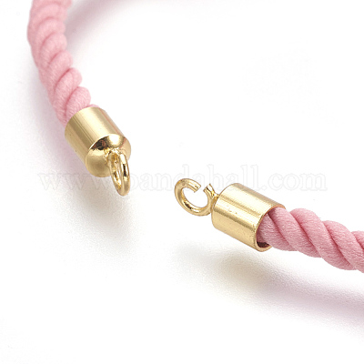 Изготовление браслетов из хлопка KK-F758-03D-G-1