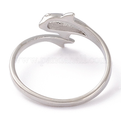 Латунь манжеты кольца RJEW-P020-12P-1