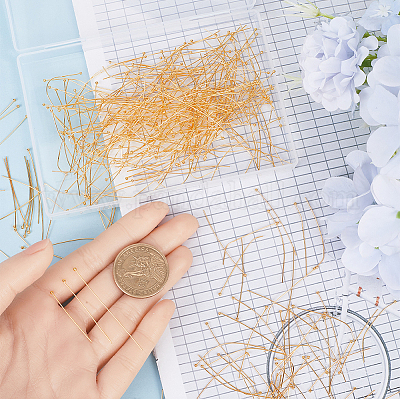 600 шт. 3 стиля фурнитуры для ювелирных изделий KK-SP0001-77G-1