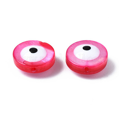 Бусины из натуральных пресноводных ракушек SHEL-S278-001-1