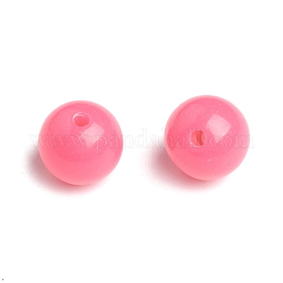 Флуоресцентные акриловые бусины&nbsp;MACR-R517-10mm-04-1