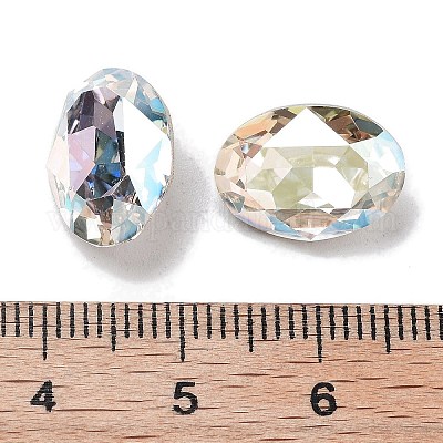 K9 cabochon in strass di vetro&nbsp;GLAA-H034-06E-001TR-1