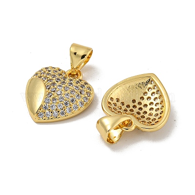 Латунные микро проложить кубического циркония подвески KK-N254-135E-G-1