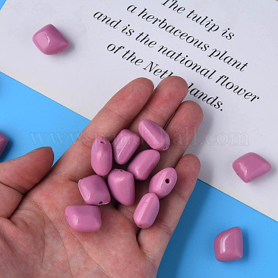 Непрозрачные акриловые бусины&nbsp;MACR-S373-15A-A12-1